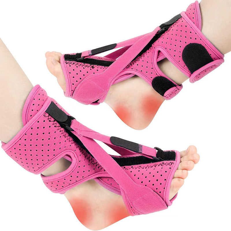 Adjustable Foot Drop Night Splint for Plantar Fasciitis Relief