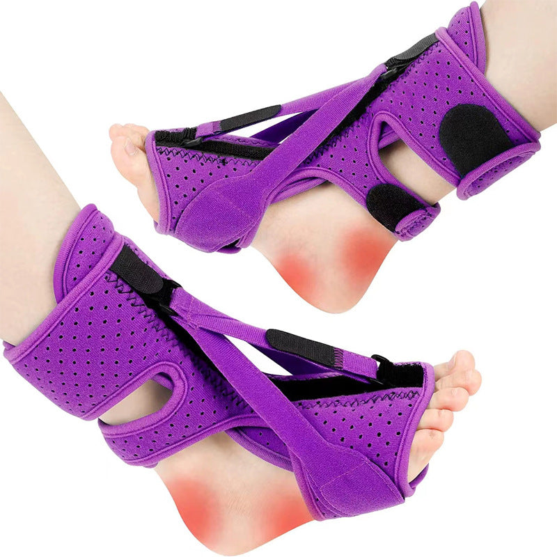 Adjustable Foot Drop Night Splint for Plantar Fasciitis Relief